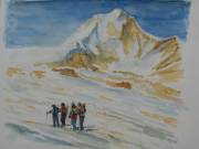 skieurs en randonnee de Thierry 